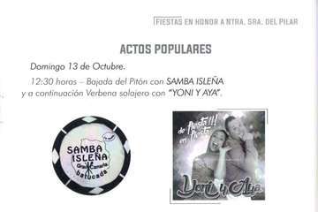 Programa de fiestas de Caserones Altos de Telde (Foto TA)